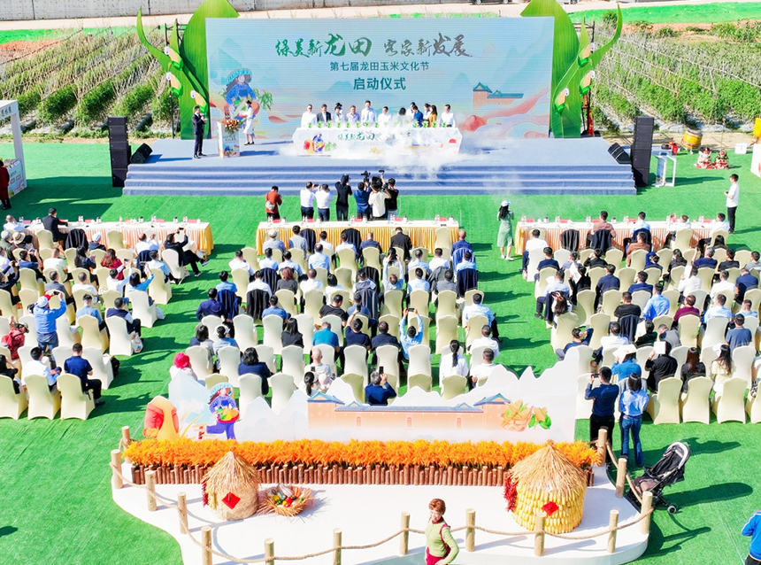 2023“绿美新龙田，客家新发展”第七届龙田玉米文化节活动策划、设计